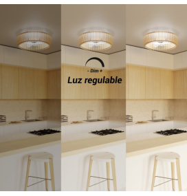 Ventilador de techo led Daya Sulion 32W 