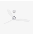 Ventilador de techo Faro Just fan transparente Ø128cm