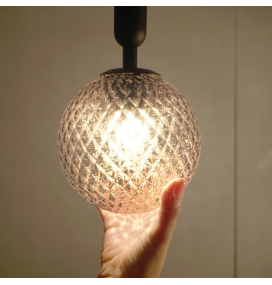 Lámpara colgante Sulion Musa negra