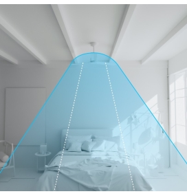 Ventilador de techo Sulion Nati sin luz blanco y madera 107cm