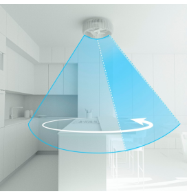 Ventilador led pared Sulion Alan Move 38W