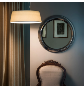 Lámpara colgante led Faro Aina 40W blanca