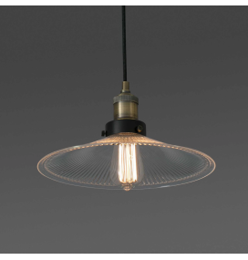 Lámpara colgante decorativa Faro Halita E27 cristal