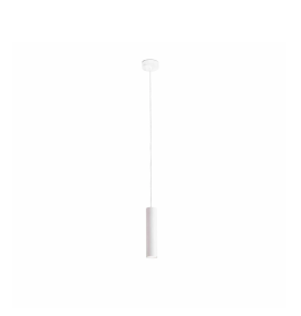 Lámpara colgante led decorativa Faro Ora E27 4W blanca