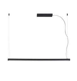 Lámpara colgante Faro Vico 115 superficie 30W negra