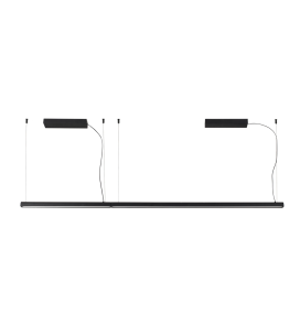 Lámpara colgante Faro Vico 115 superficie 30W negra