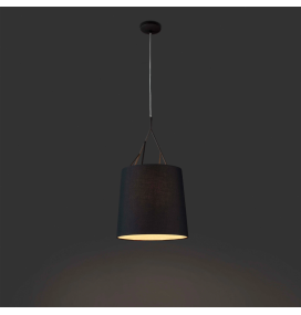 Lámpara colgante decorativa Faro Tree negra