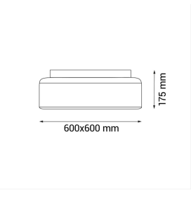 Ventilador de techo led Sulion Ufo Armstrong