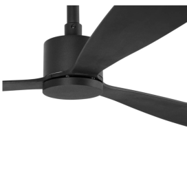 Ventilador de techo Faro Amelia negro sin luz DC