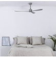 Ventilador de techo Faro Amelia gris sin luz DC