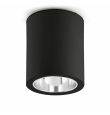 Plafón de techo led Faro Pote E27 negro