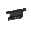 Foco lineal led carril magnético 10W negro