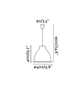 Lámpara colgante decorativa Faro Charlotte E27 blanco