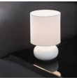 Lámpara de mesa Eglo Trondio blanca