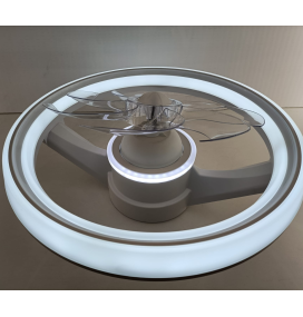 Ventilador led de techo Jueric Baku 30W blanco
