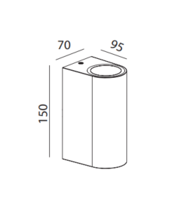 Aplique led Mantra Kandanchu 7470 corten