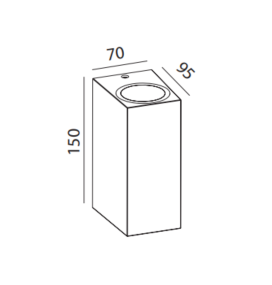 Aplique led Mantra Kandanchú 6515 blanco