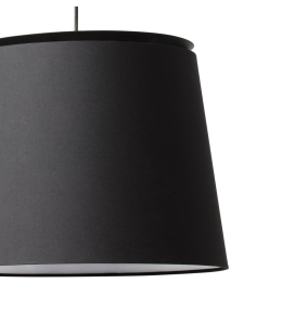 Lámpara colgante decorativa Faro Savoy negra