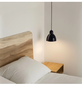 Lámpara colgante decorativa Faro Venice negra