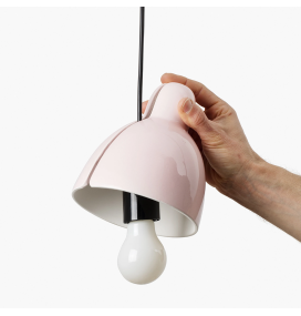 Lámpara colgante decorativa Faro Venice rosa