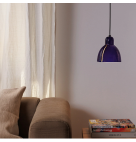 Lámpara colgante decorativa Faro Venice azul