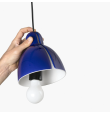 Lámpara colgante decorativa Faro Venice azul