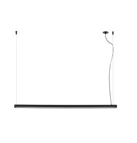 Lámpara colgante Faro Vico 115 empotrable 30W negra