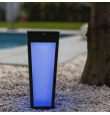 Pica led solar Lutec Dias con sensor 8,4W negra