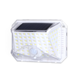 Aplique led de pared solar pequeño con sensor de movimiento