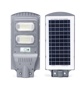 Farola led solar 100W con sensor de movimiento