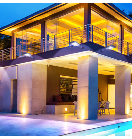 Farola led solar 150W con sensor de movimiento