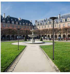 Cabeza de farola led solar 15W negra