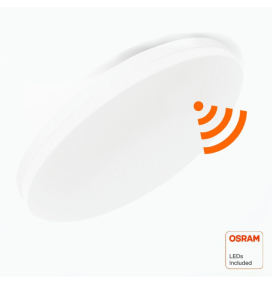 Plafón led 24-20-16W con sensor de movimiento CCT