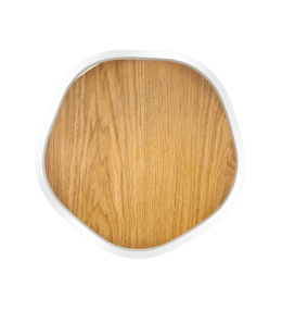 Plafón led 9017MB CCT con mando madera y blanco 69W