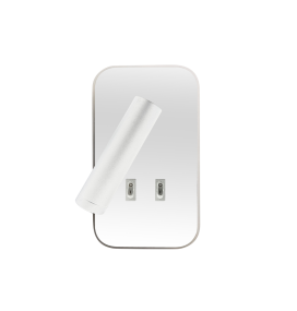 Aplique led de pared 008616 blanco