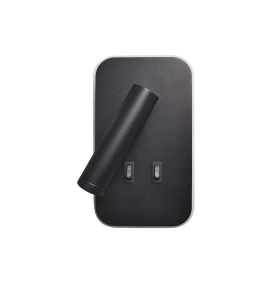 Aplique led de pared 008617 negro