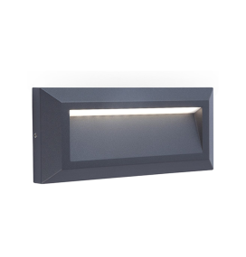 APLIQUE LED DE PARED EXTERIOR HELENA  10.5W 400Lm 4000K