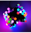 Guirnalda led bolas con cable 4m RGB