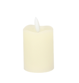 Pack de 3 velas led cera natural Special Flame doradas