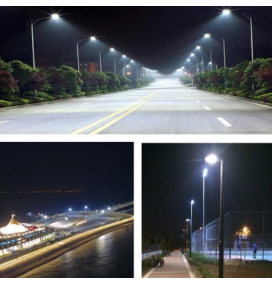 Farola led Avant chip Osram 150W gris