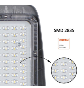 Farola led Avant chip Osram 150W gris