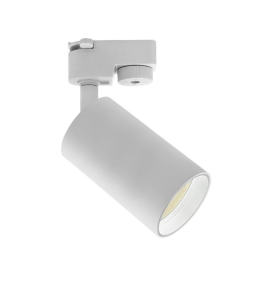 Foco de carril led monofásico 68T106 blanco 