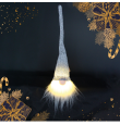 Gnomo navideño con luz led Gelbin 26cm gris