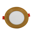 Downlight led redondo 16W CCT madera 170mm