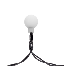 Guirnalda bolas led solar 10m 6500K