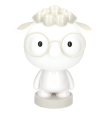 Lámpara de mesa infantil ovejita RGB batería recargable blanca