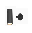 Aplique de pared led Newgarden Roll 4 batería recargable negro