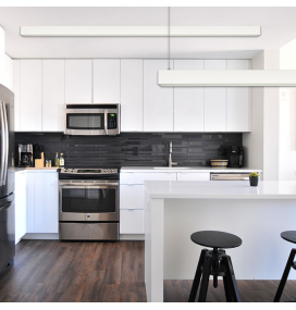 Lineal led colgante o superficie blanco 118cm 40W 3000K