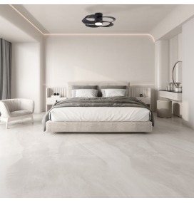 Ventilador led de techo con aspas Mantra Rose negro 