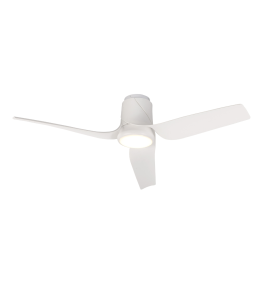 Ventilador led de techo con aspas Mantra Ushuaia blanco